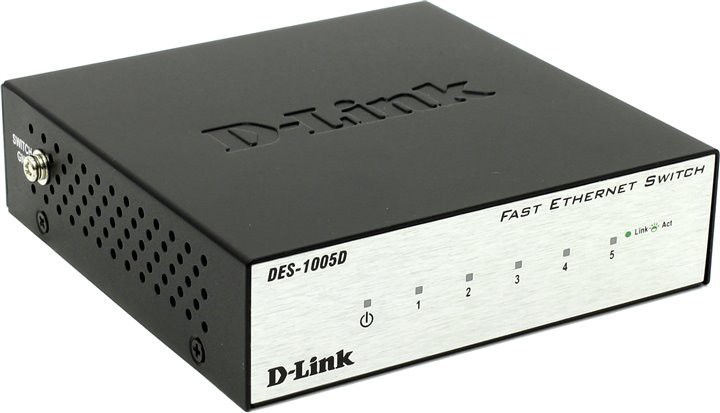  D-Link DES-1005D/O2B 5-port 10/100