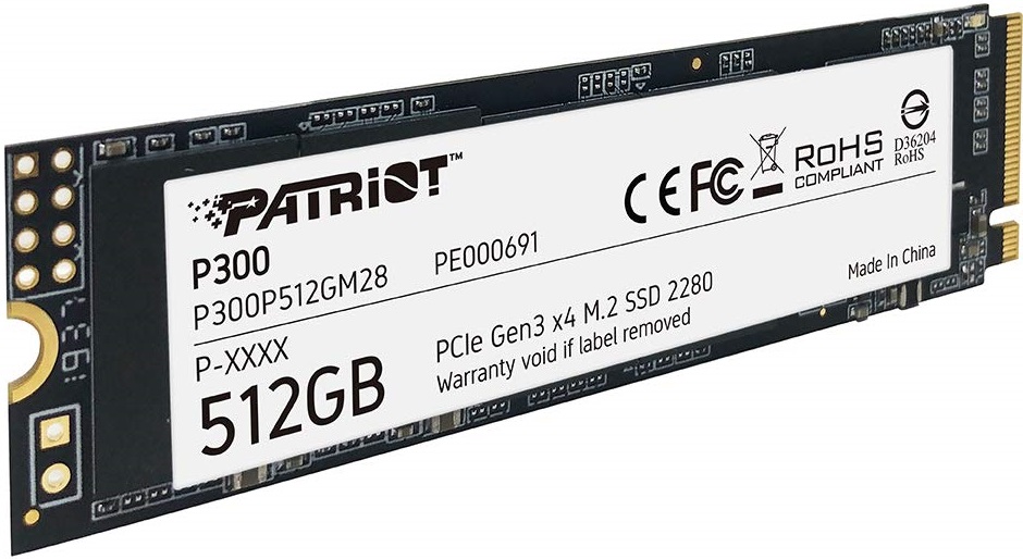   SSD 512Gb Patriot P300 (P300P512GM28)